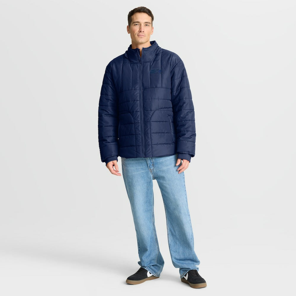 Seattle Seahawks Full-Zip Hooded Jacket College Navy - Fanatics