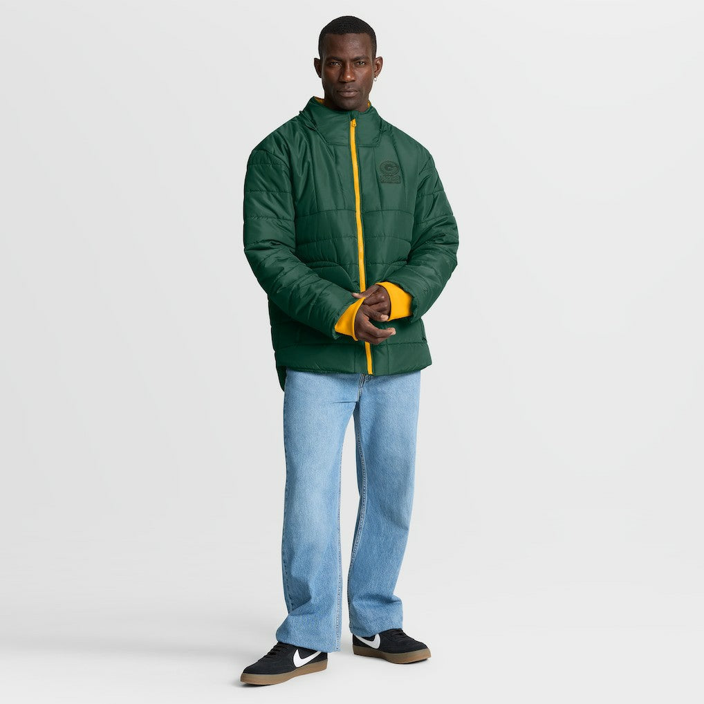 Green Bay Packers Full-Zip Hooded Jacket Green - Fanatics