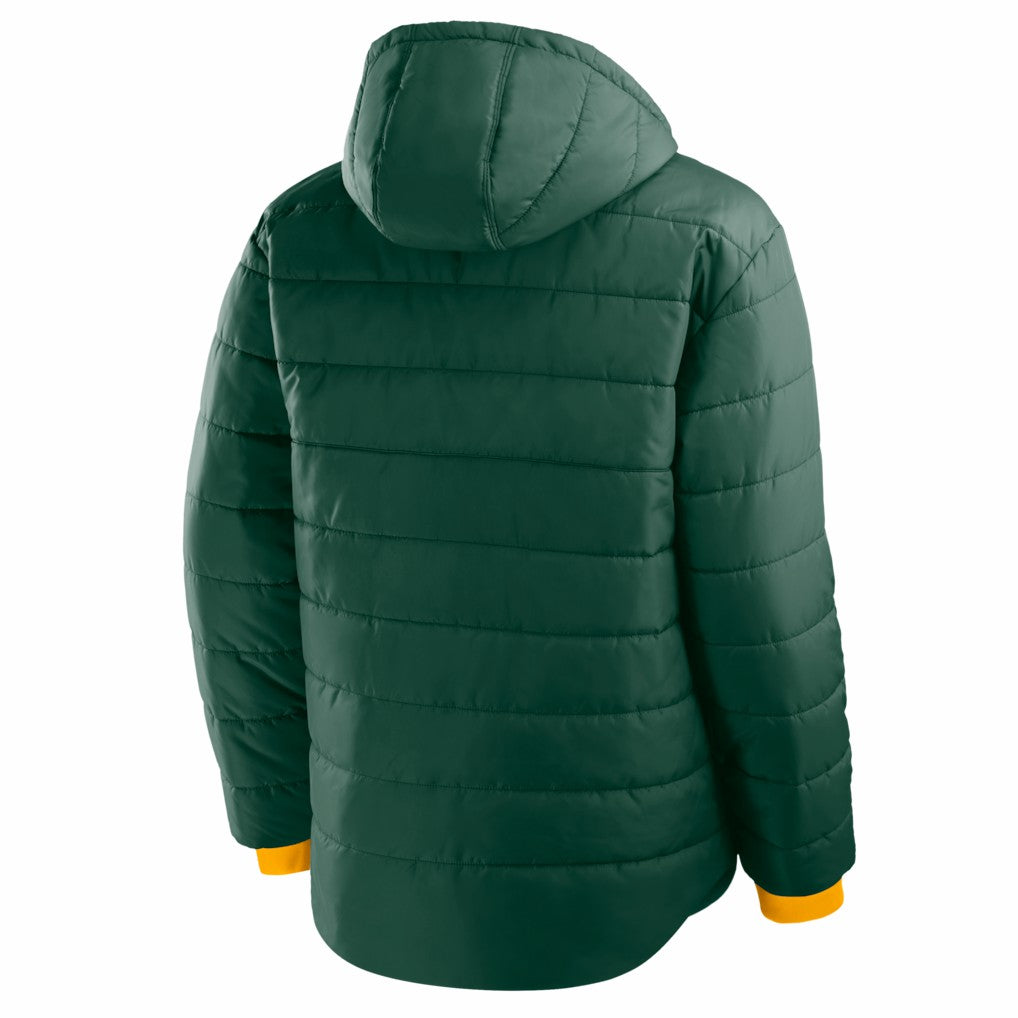 Green Bay Packers Full-Zip Hooded Jacket Green - Fanatics