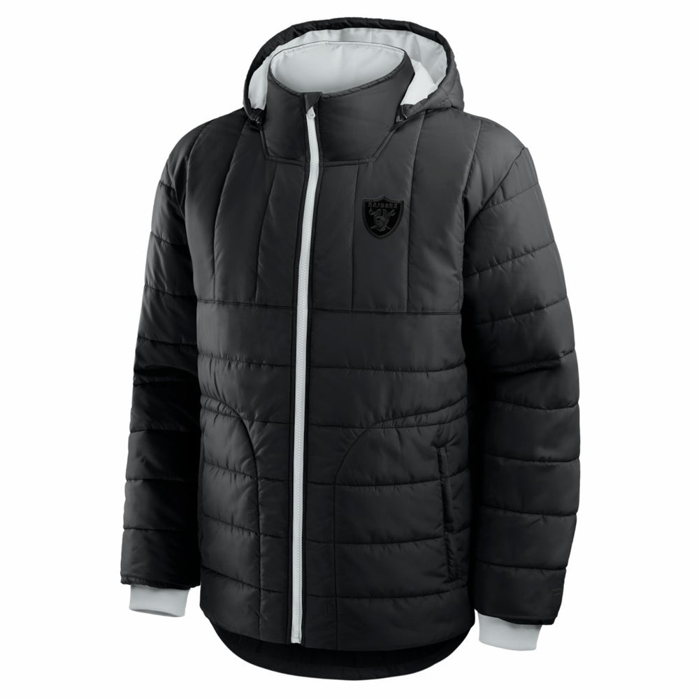 Las Vegas Raiders Full-Zip Hooded Jacket Black - Fanatics