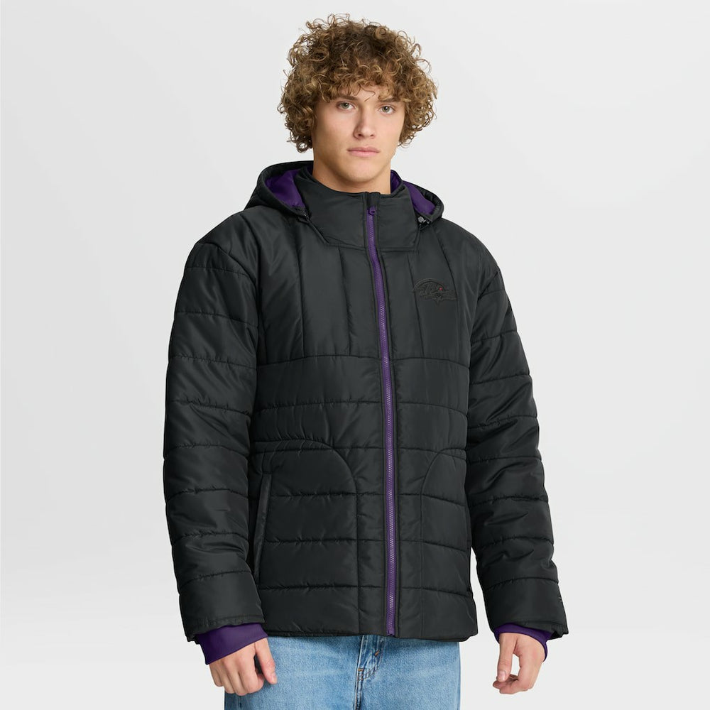 Baltimore Ravens Full-Zip Hooded Jacket Black - Fanatics