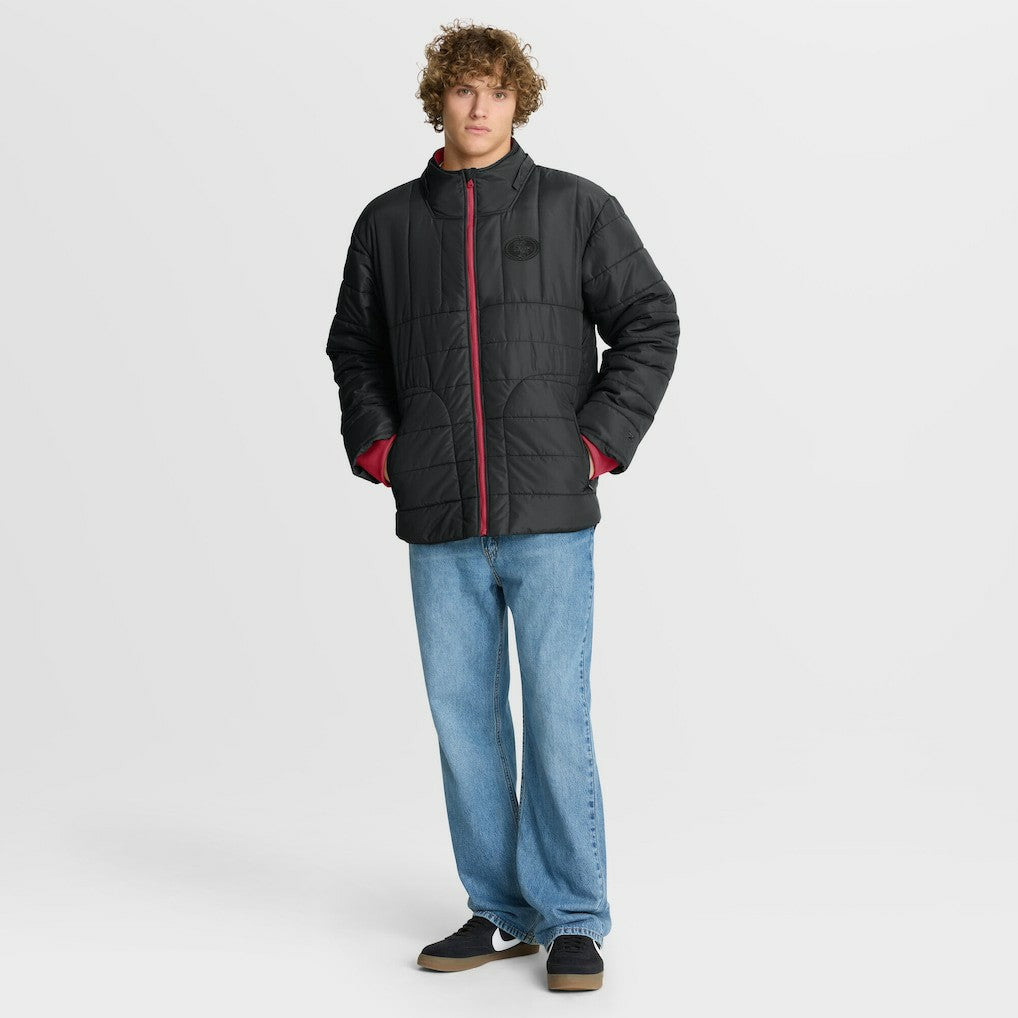 San Francisco 49ers Full-Zip Hooded Jacket Black - Fanatics