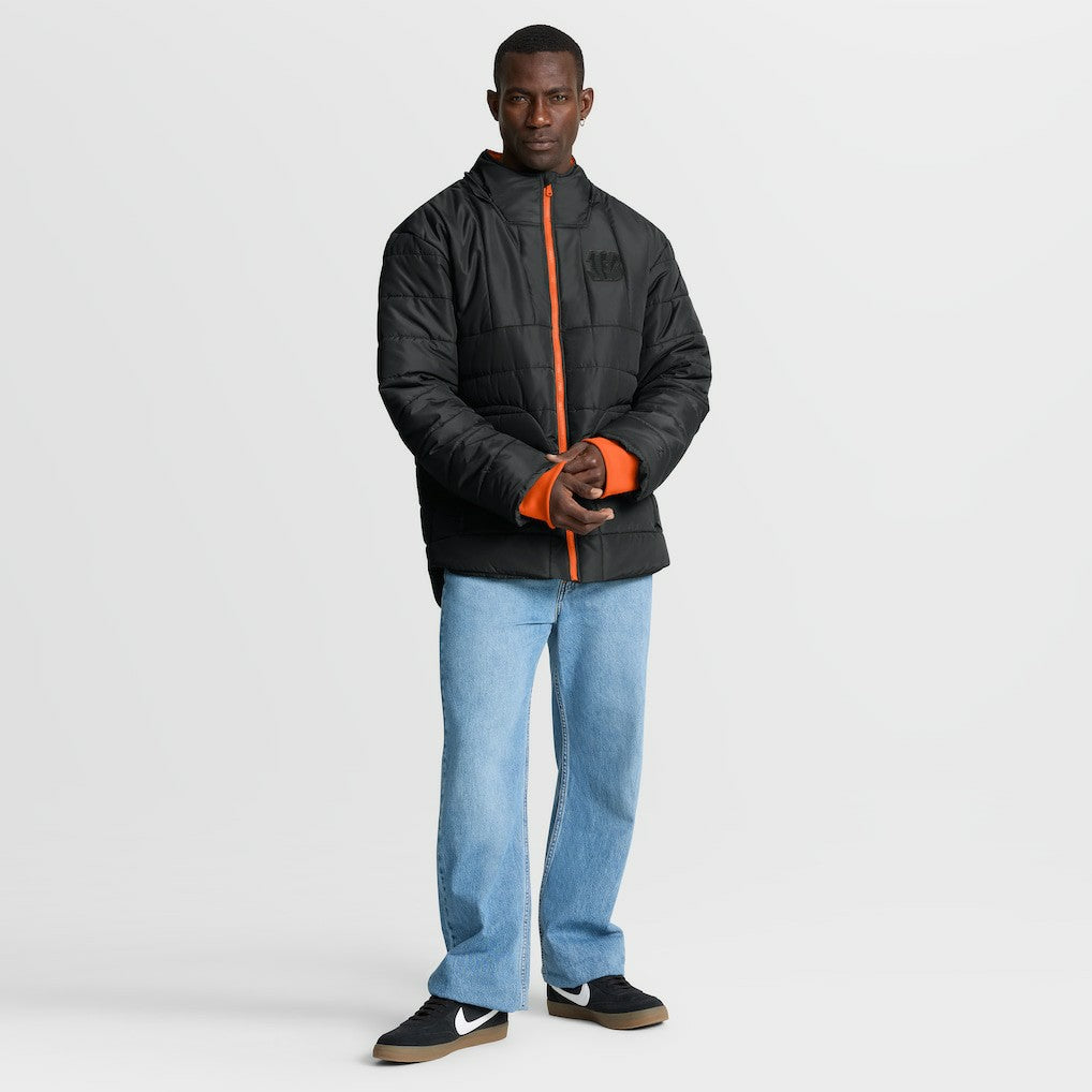 Cincinnati Bengals Full-Zip Hooded Jacket Black - Fanatics