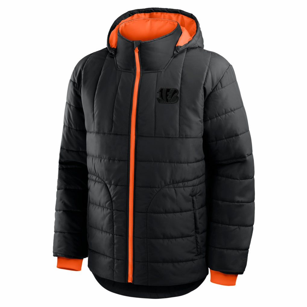 Cincinnati Bengals Full-Zip Hooded Jacket Black - Fanatics