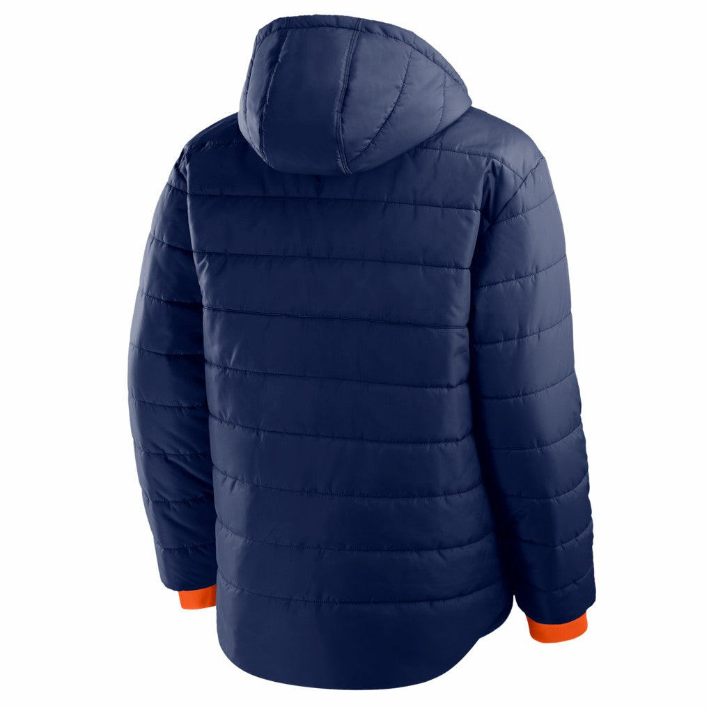 Denver Broncos Full-Zip Hooded Jacket Navy - Fanatics