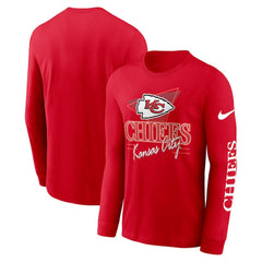 Kansas City Chiefs Rewind Long Sleeve T-Shirt Red - Nike