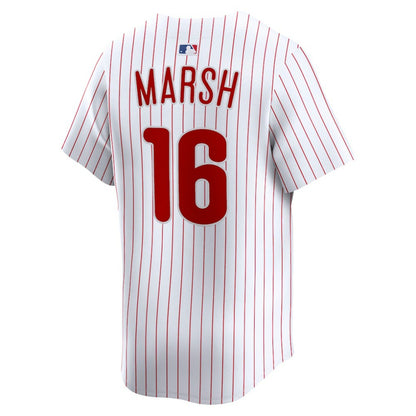 Brandon Marsh Philadelphia Phillies Nike Home Limited Player Jersey - White | MLB Jerseys