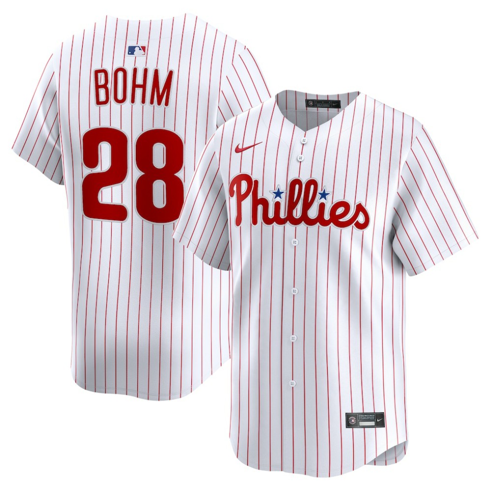 Alec Bohm Philadelphia Phillies Nike Home Limited Player Jersey Near Me