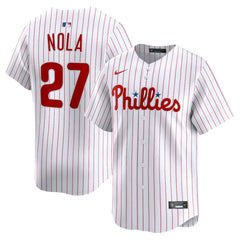 Aaron Nola Philadelphia Phillies Nike Home Limited Player Jersey Lifestyle