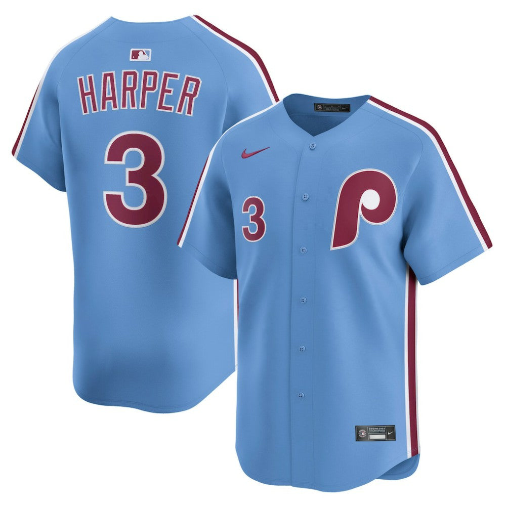 Bryce Harper Philadelphia Phillies Nike Alternate Limited Player Jersey for sale