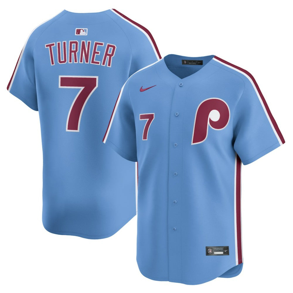 Trea Turner Philadelphia Phillies Nike Alternate Limited Player Jersey On Sale