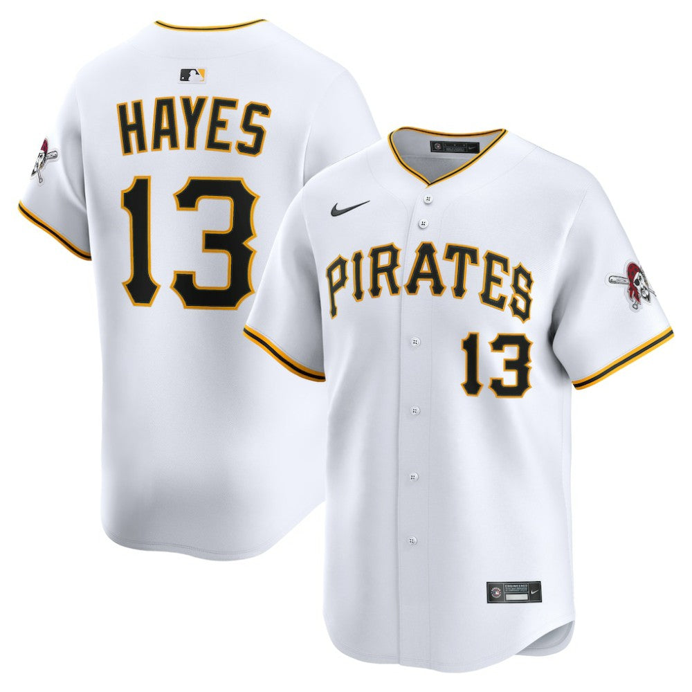 Ke'Bryan Hayes Pittsburgh Pirates Nike Home Limited Player Jersey for sale