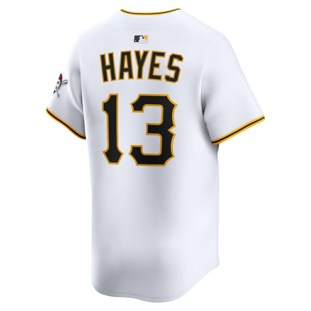 Ke'Bryan Hayes Pittsburgh Pirates Nike Home Limited Player Jersey for sale