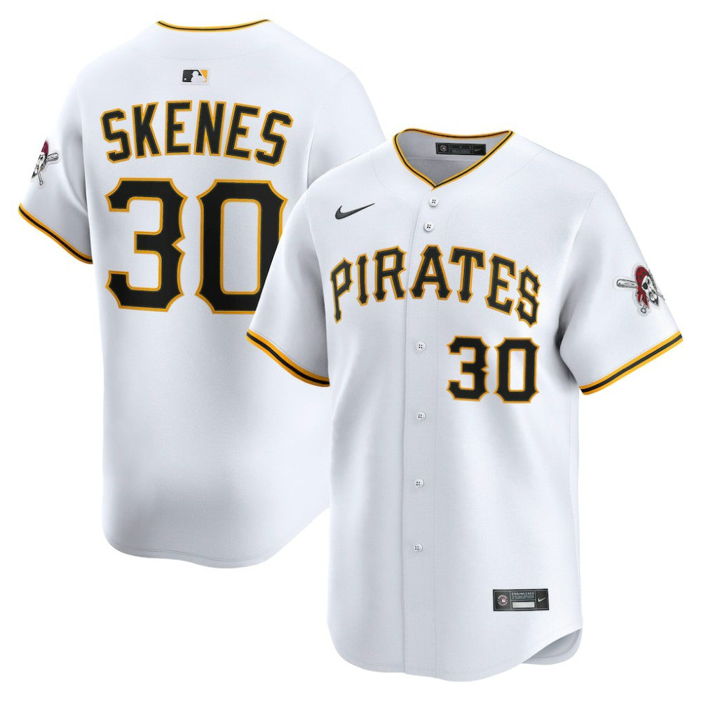 Paul Skenes Pittsburgh Pirates Nike Home Limited Player Jersey - White | MLB Jerseys