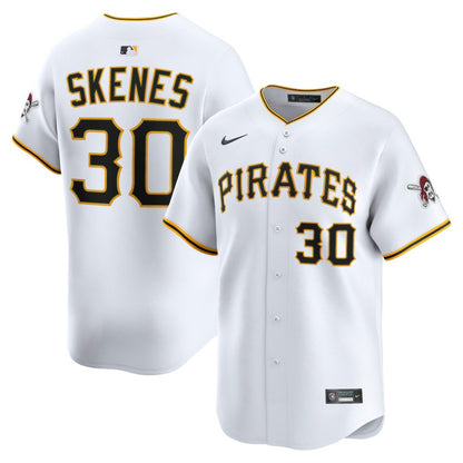 Paul Skenes Pittsburgh Pirates Nike Home Limited Player Jersey - White | MLB Jerseys