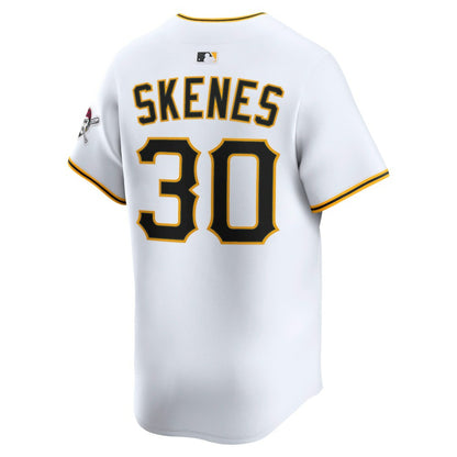 Paul Skenes Pittsburgh Pirates Nike Home Limited Player Jersey - White | MLB Jerseys