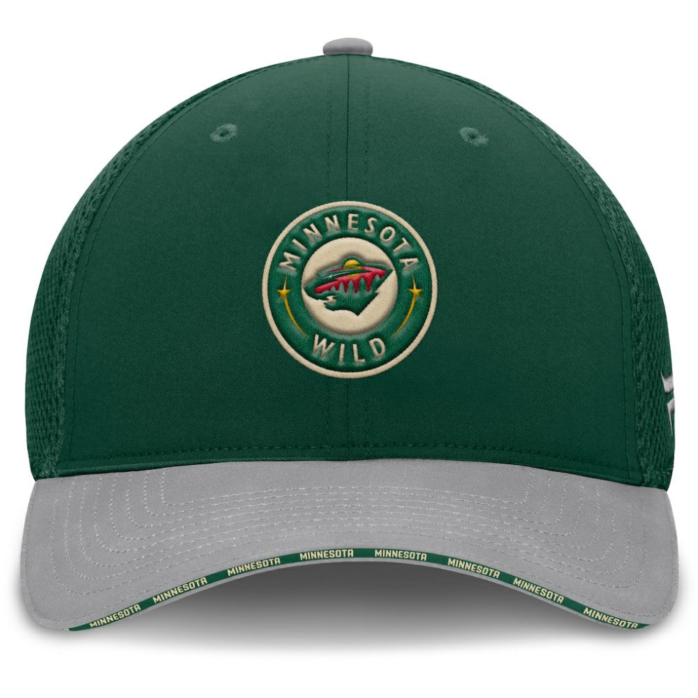 Minnesota Wild - Fanatics Fundamentals Span Flex Hat Green
