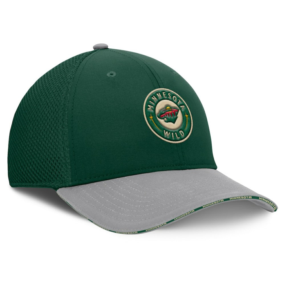 Minnesota Wild - Fanatics Fundamentals Span Flex Hat Green