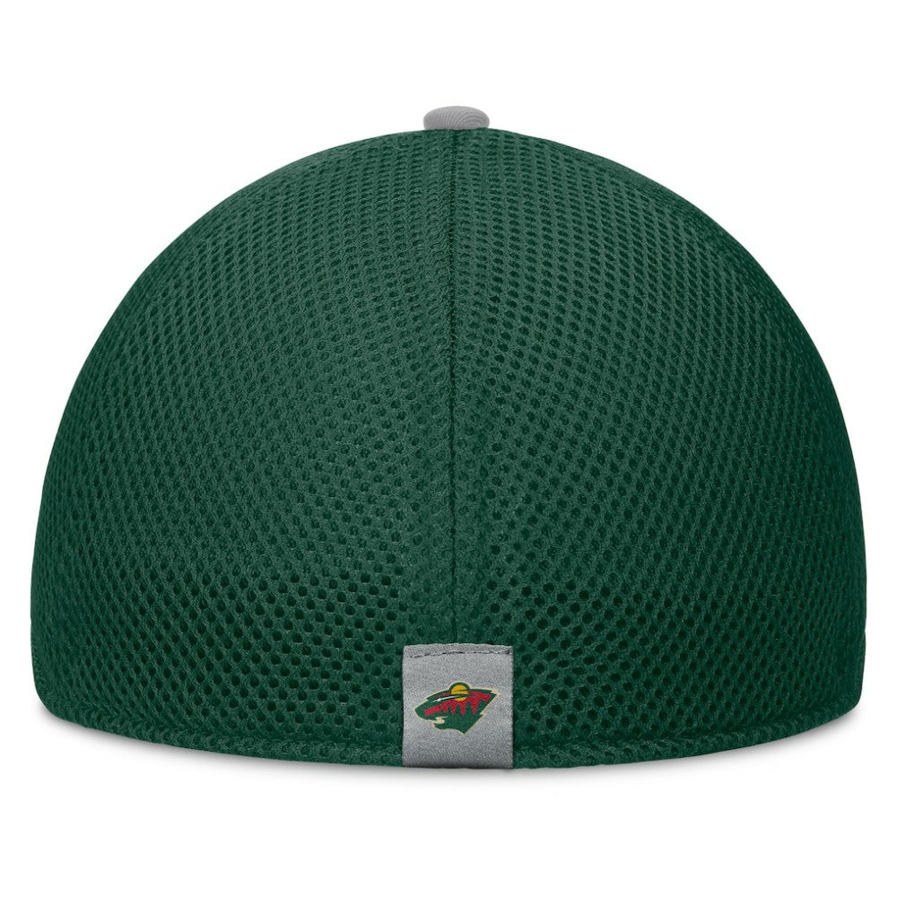 Minnesota Wild - Fanatics Fundamentals Span Flex Hat Green