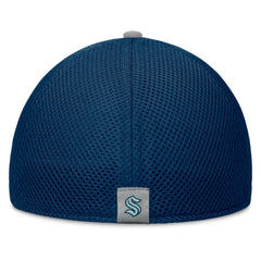 Seattle Kraken Fanatics Fundamentals Span Flex Hat Deep Sea Blue