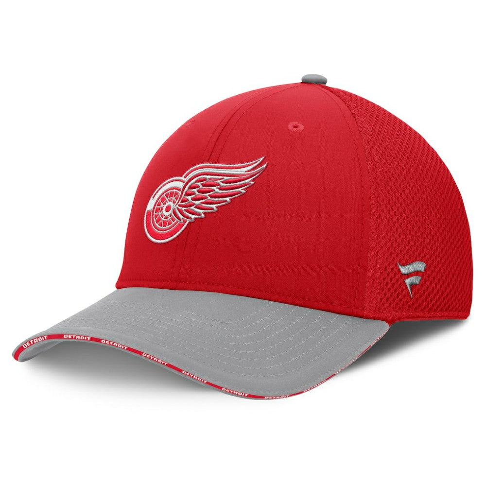Detroit Red Wings - Fanatics Fundamentals Span Flex Hat Red
