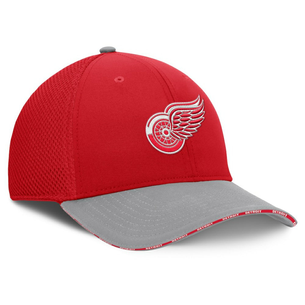 Detroit Red Wings - Fanatics Fundamentals Span Flex Hat Red