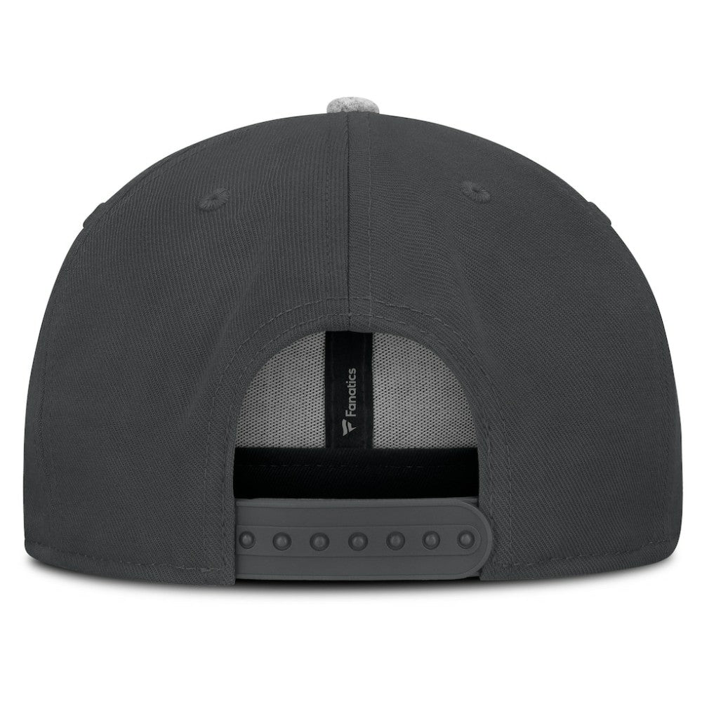 Vegas Golden Knights Fanatics Fundamentals Loden Snapback Hat Charcoal