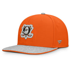 Anaheim Ducks - Fanatics Fundamentals Loden Snapback Hat Orange