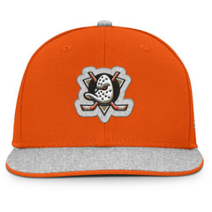 Anaheim Ducks - Fanatics Fundamentals Loden Snapback Hat Orange