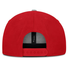 Detroit Red Wings - Fanatics Fundamentals Loden Snapback Hat Red