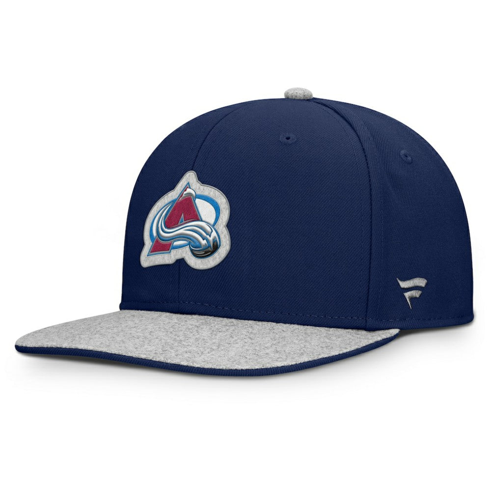 Colorado Avalanche - Fanatics Fundamentals Loden Snapback Hat Navy