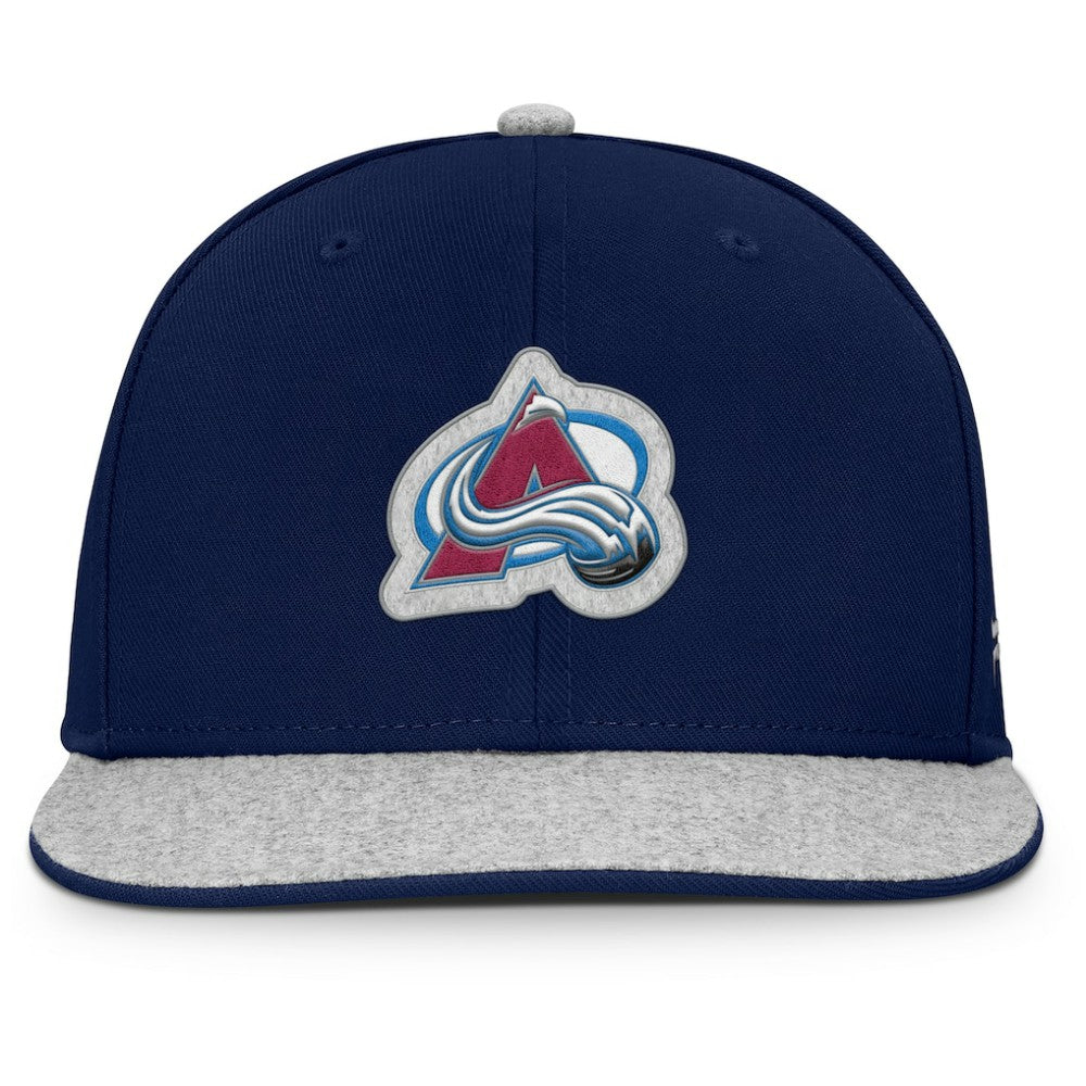 Colorado Avalanche - Fanatics Fundamentals Loden Snapback Hat Navy