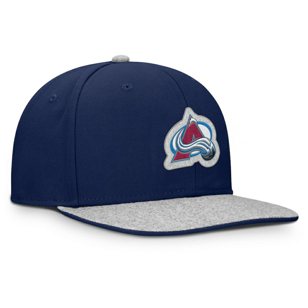 Colorado Avalanche - Fanatics Fundamentals Loden Snapback Hat Navy