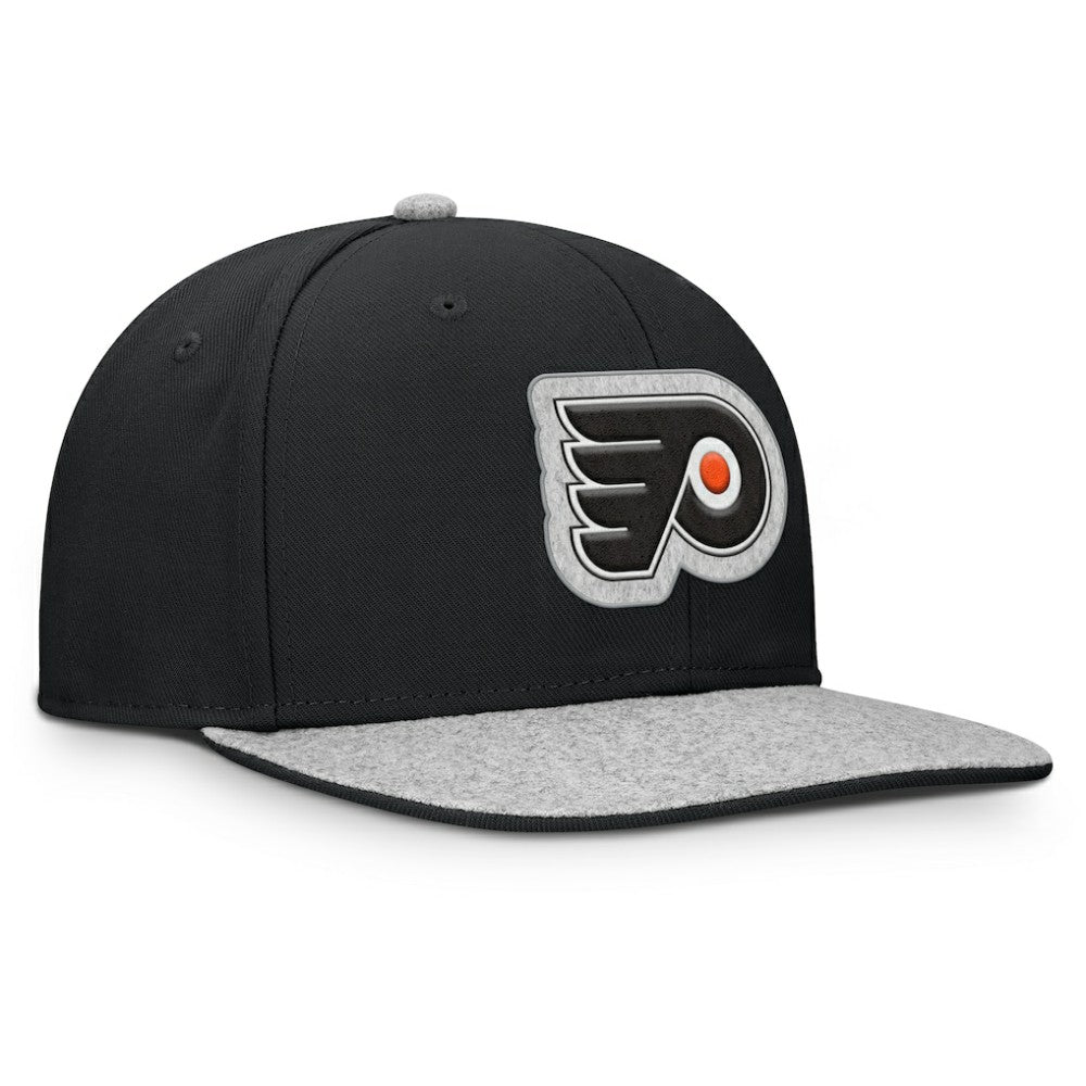 Philadelphia Flyers - Fanatics Fundamentals Loden Snapback Hat Black