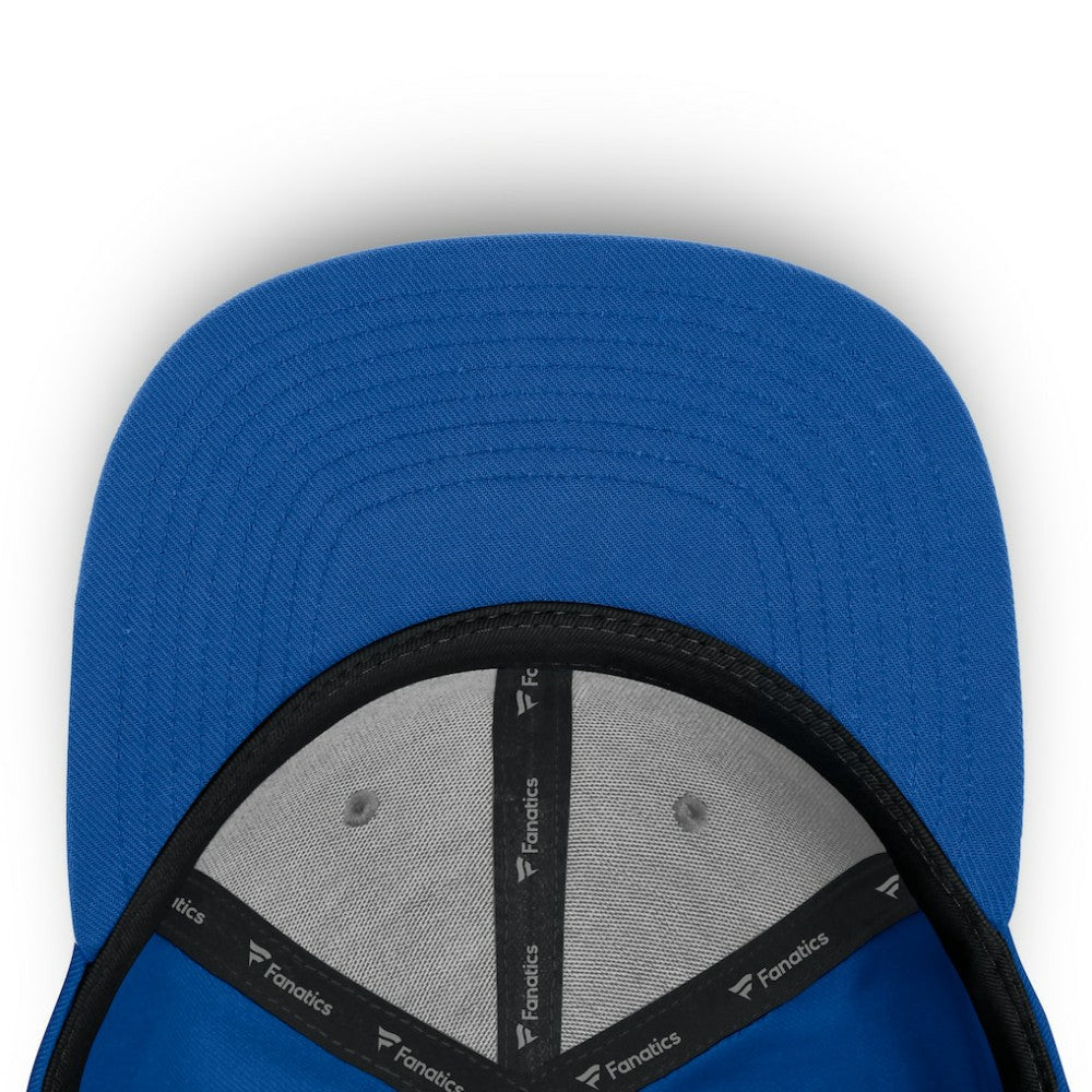 New York Rangers Fanatics Fundamentals Loden Snapback Hat Blue
