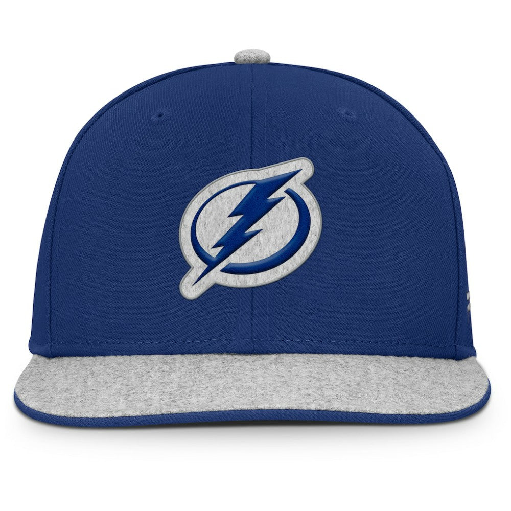 Tampa Bay Lightning - Fanatics Fundamentals Loden Snapback Hat Blue