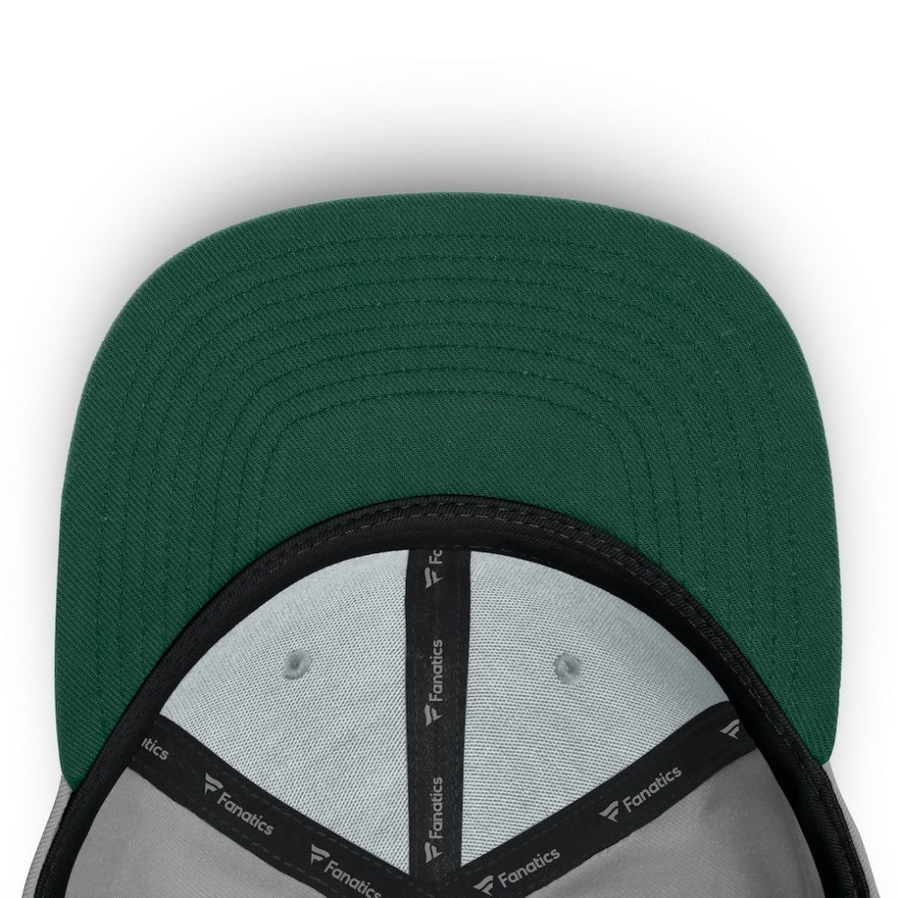 Minnesota Wild - Fanatics Fundamentals Duo Split Logo Snapback Hat Gray