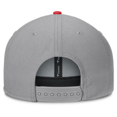 New Jersey Devils - Fanatics Fundamentals Duo Split Logo Snapback Hat Gray