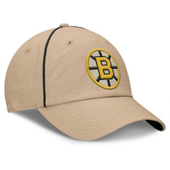 Boston Bruins Fanatics Heritage Setoff Adjustable Hat Tan