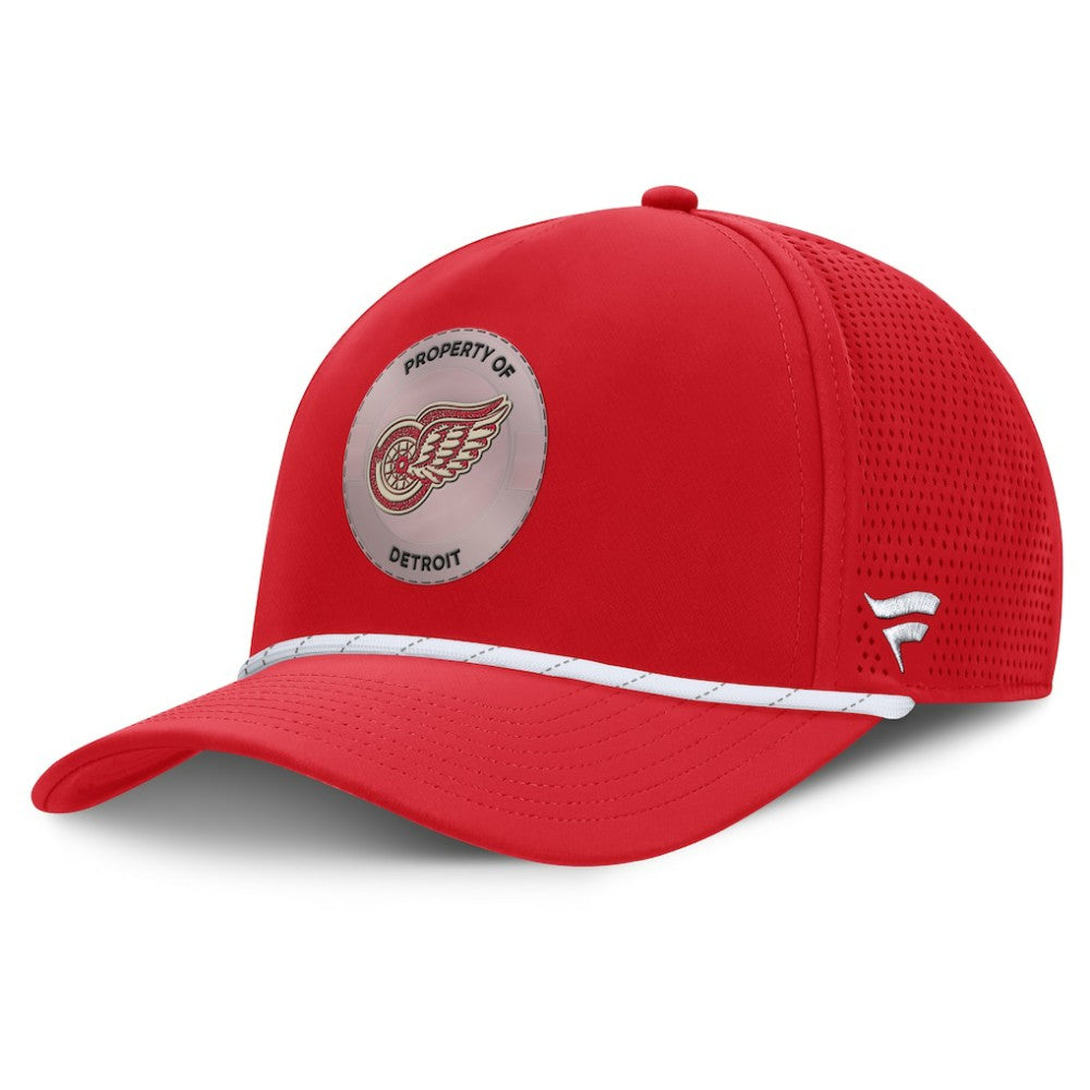 Detroit Red Wings - Fanatics Centennial Pinched Front Adjustable Hat Red