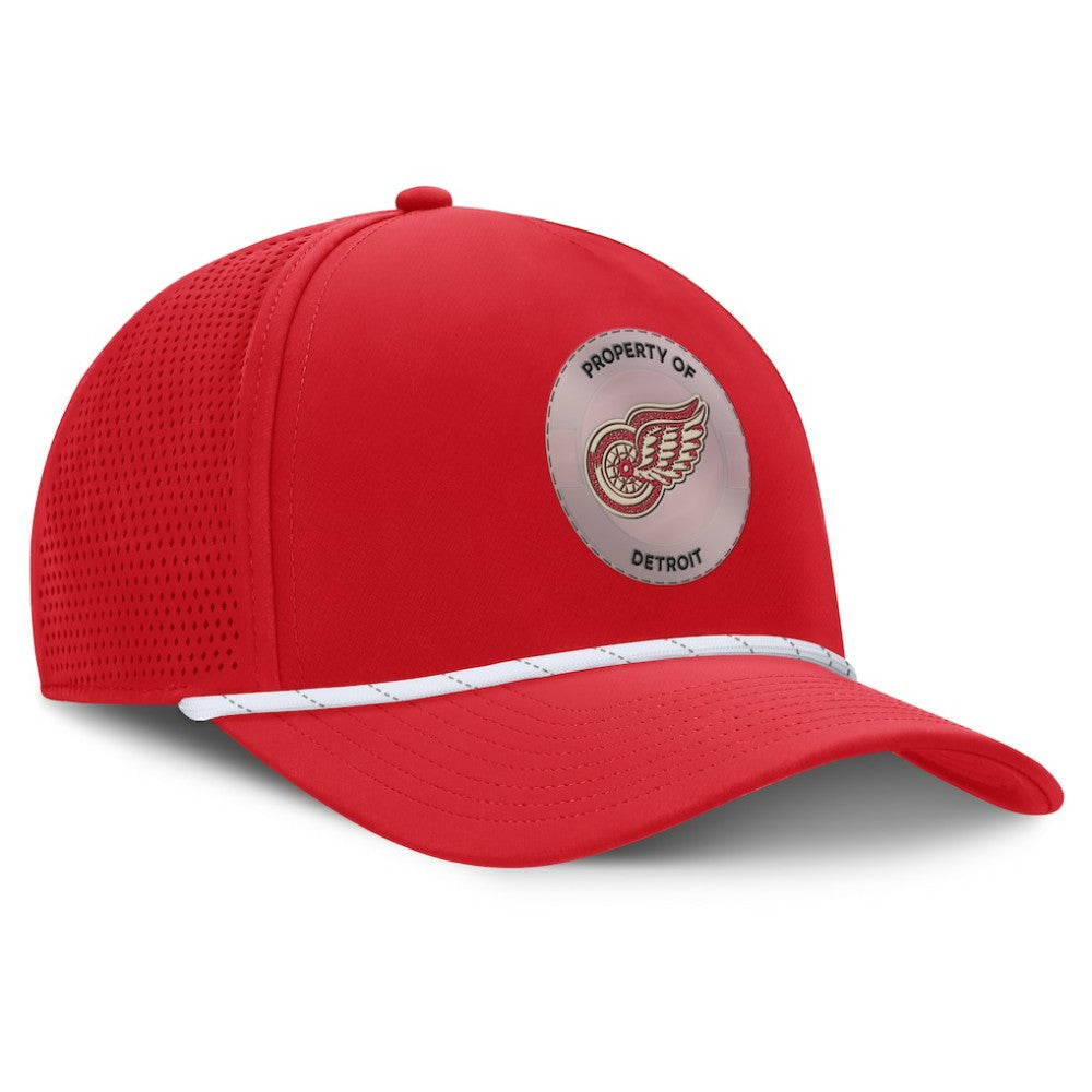 Detroit Red Wings - Fanatics Centennial Pinched Front Adjustable Hat Red