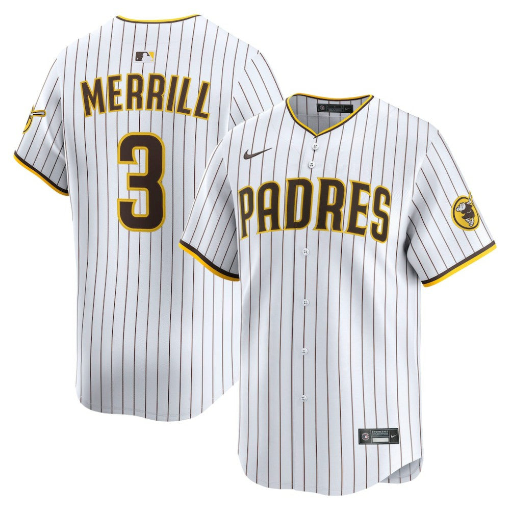 Jackson Merrill San Diego Padres Nike Home Limited Player Jersey Online