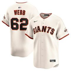 Logan Webb San Francisco Giants Nike Home Limited Player Jersey Online