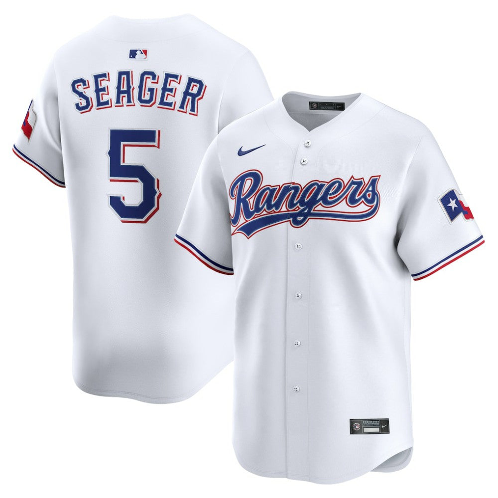 Corey Seager Texas Rangers Nike Home Limited Player Jersey - White | MLB Jerseys