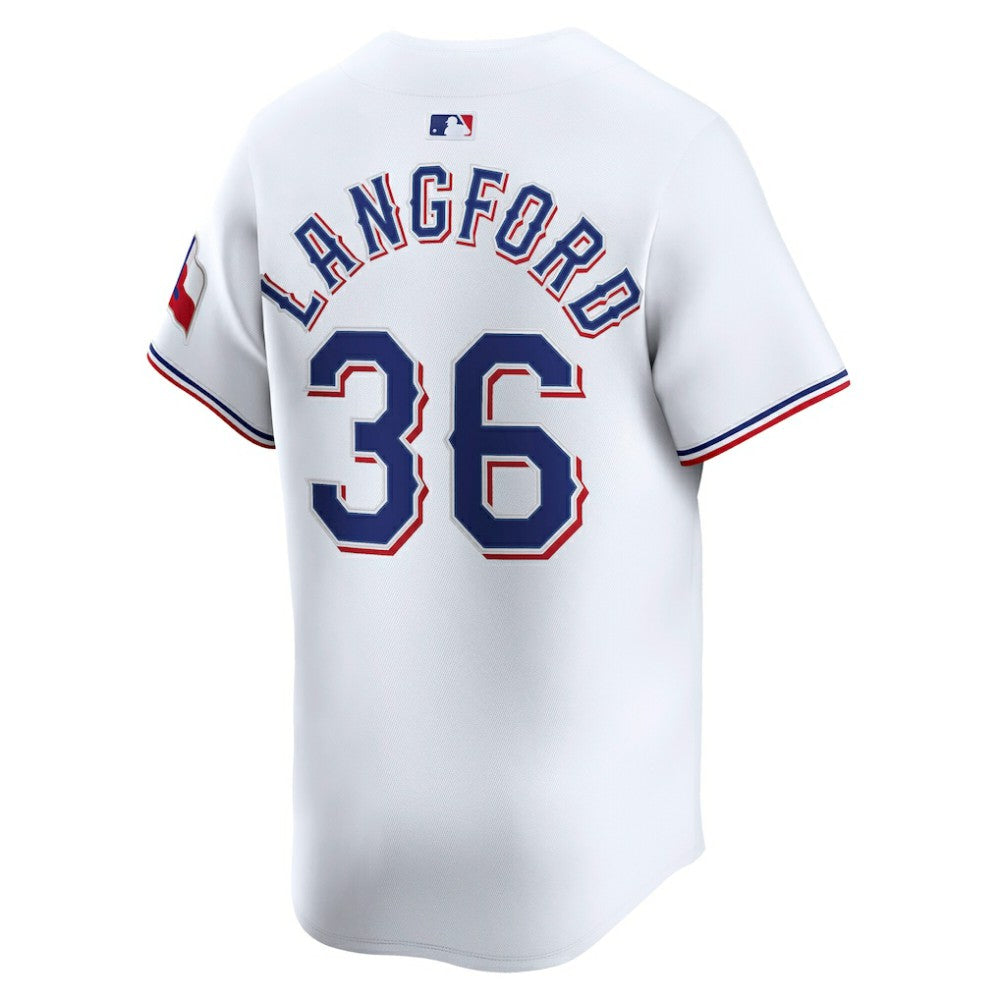 Wyatt Langford Texas Rangers Nike Home Limited Player Jersey Online