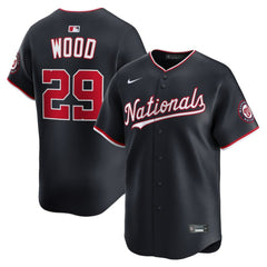 James Wood Washington Nationals Nike Alternate Limited Player Jersey Lifestyle