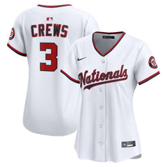 Dylan Crews Washington Nationals Nike Women's Home Limited Player Jersey On Sale