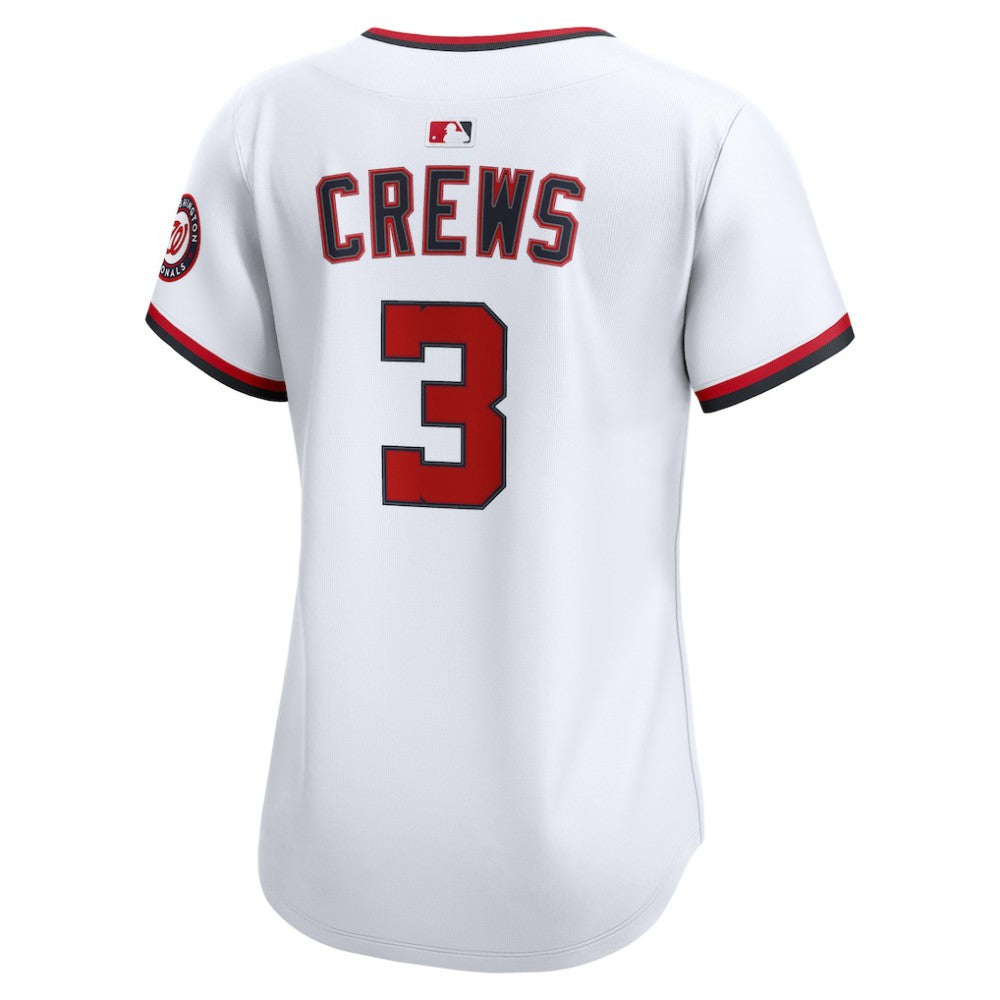 Dylan Crews Washington Nationals Nike Women's Home Limited Player Jersey On Sale