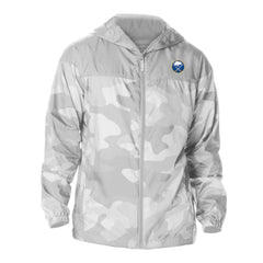Buffalo Sabres - Columbia Camo Flash Challenger Omni-Shade Full-Zip Hoodie Windbreaker Gray