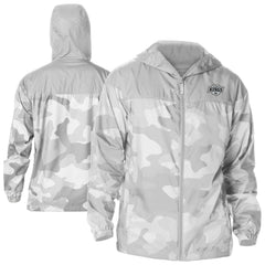 Los Angeles Kings - Columbia Camo Flash Challenger Omni-Shade Full-Zip Hoodie Windbreaker Gray